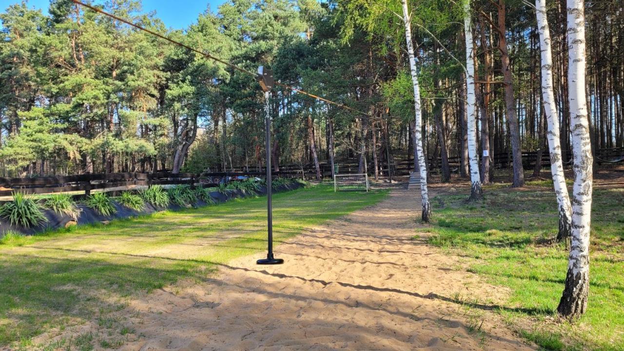 Vip Village Las Woda Rower - Podgrzewany Basen, Balia, Sauna Miedzierza Экстерьер фото