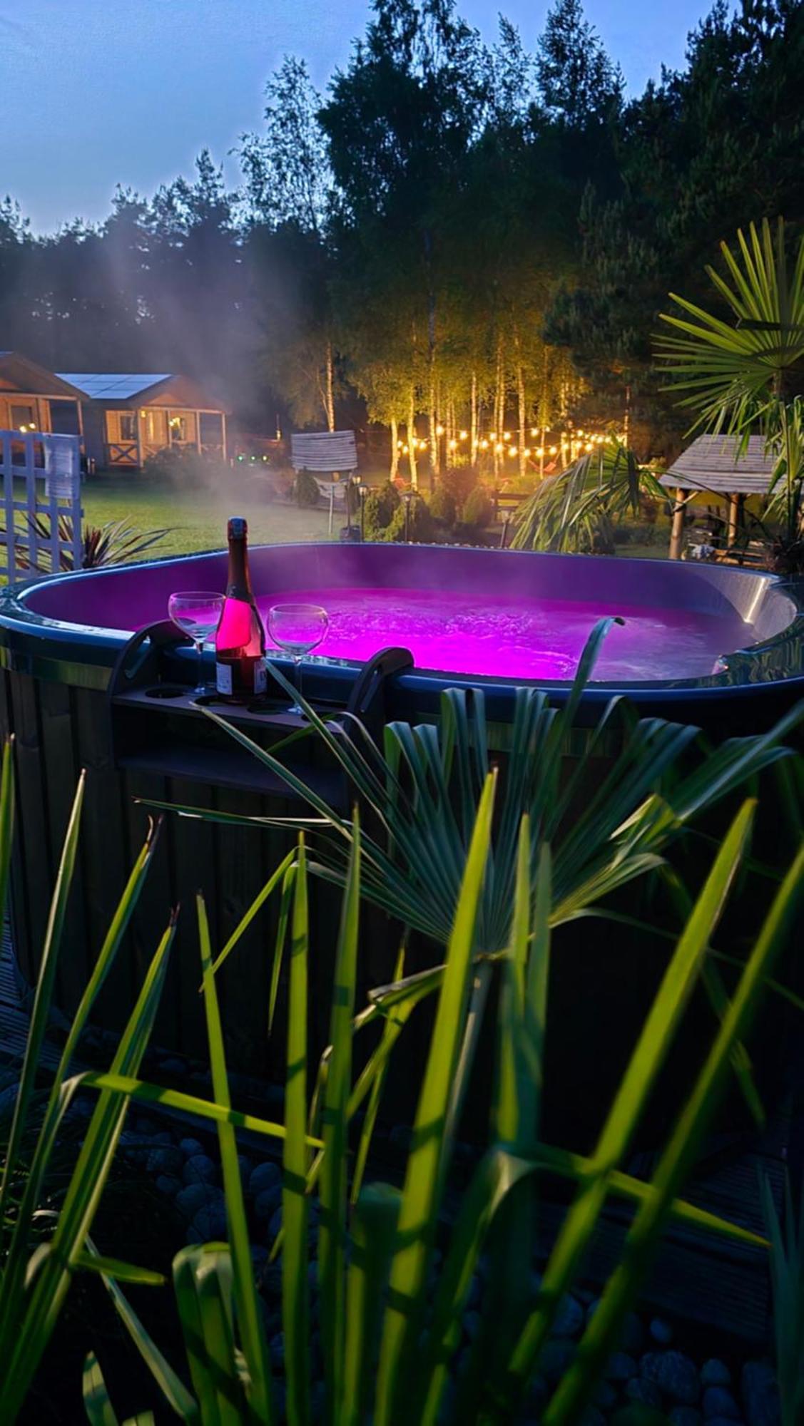 Vip Village Las Woda Rower - Podgrzewany Basen, Balia, Sauna Miedzierza Экстерьер фото