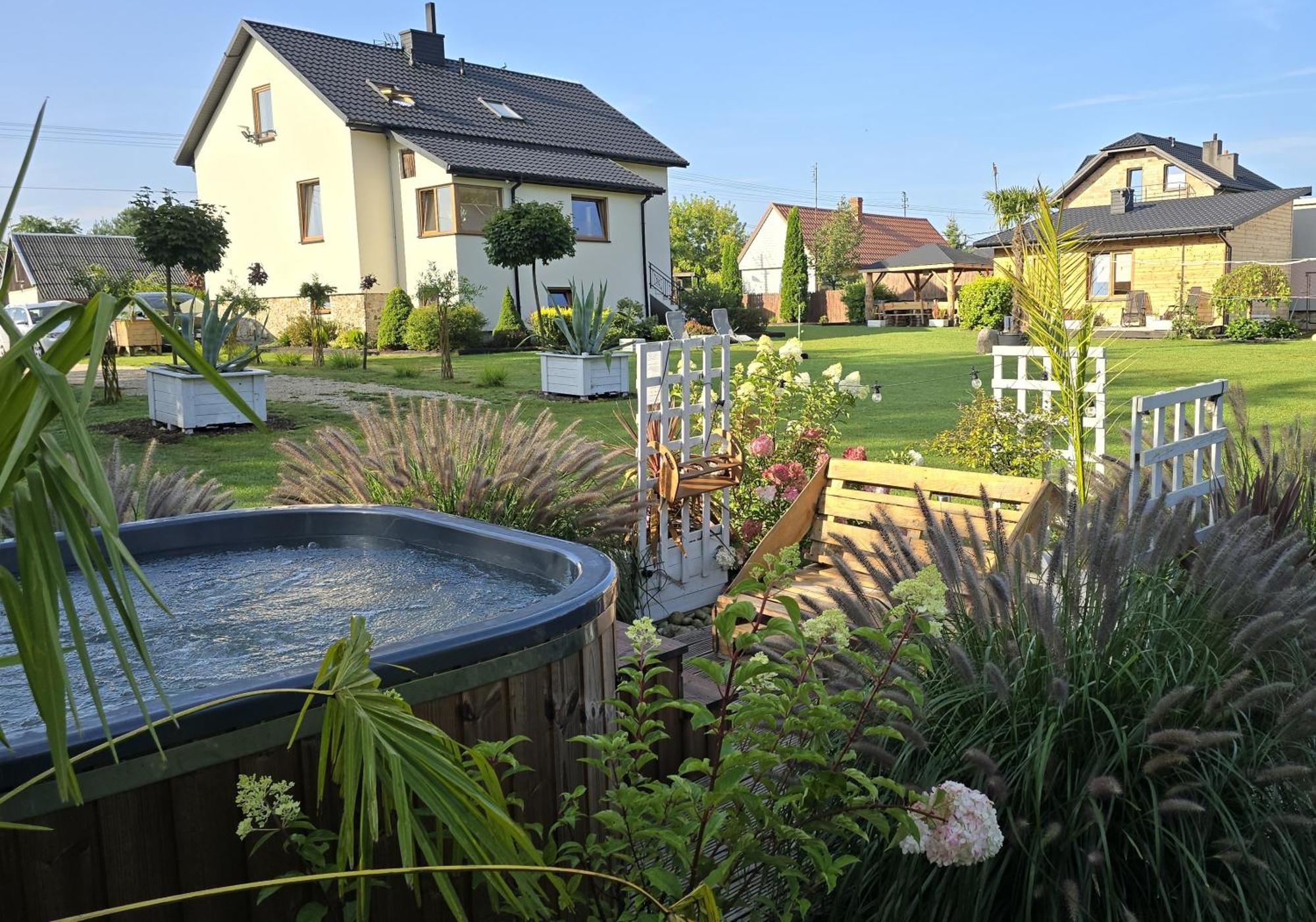 Vip Village Las Woda Rower - Podgrzewany Basen, Balia, Sauna Miedzierza Экстерьер фото