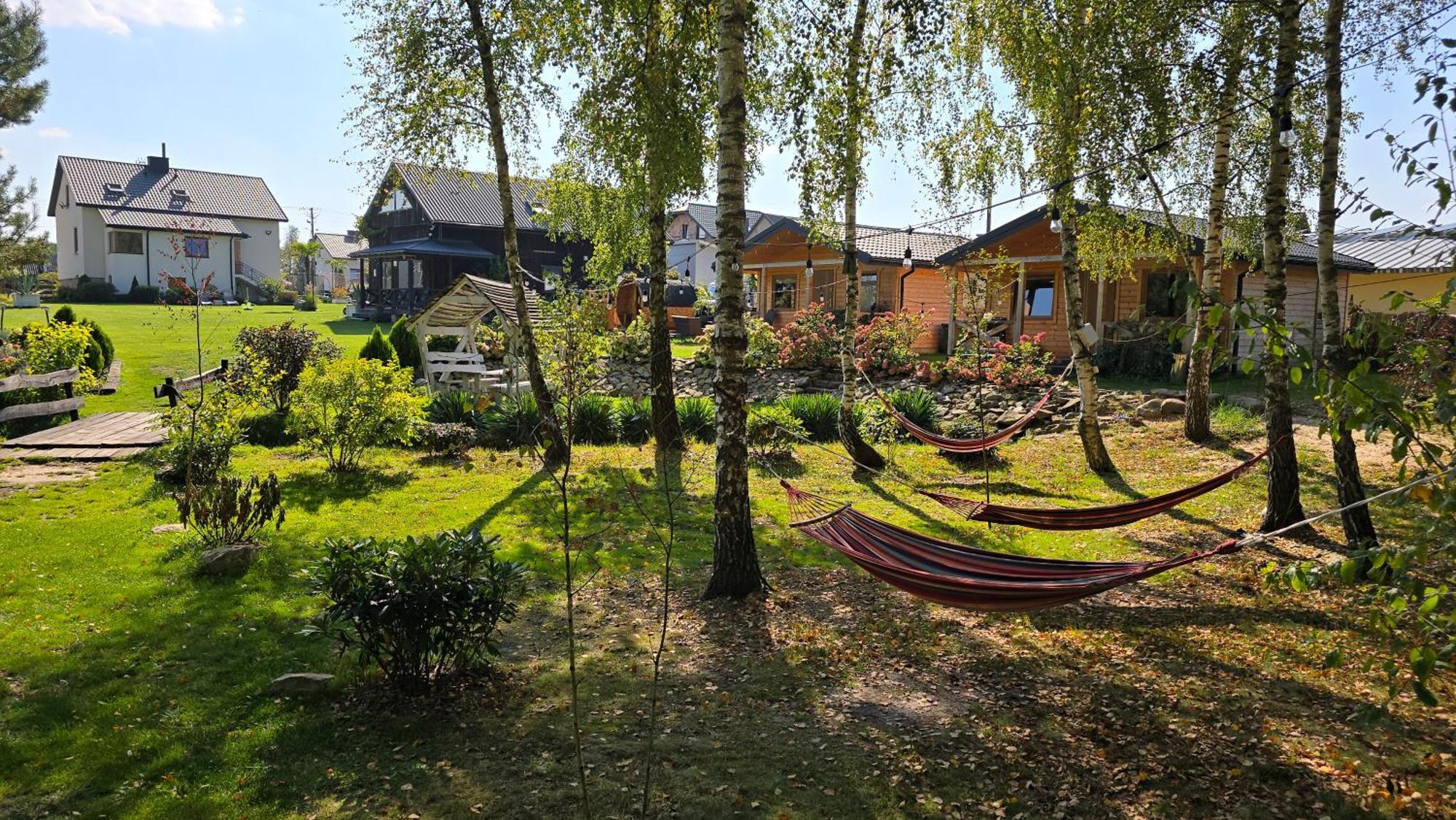 Vip Village Las Woda Rower - Podgrzewany Basen, Balia, Sauna Miedzierza Экстерьер фото